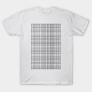 Weave Black and White T-Shirt